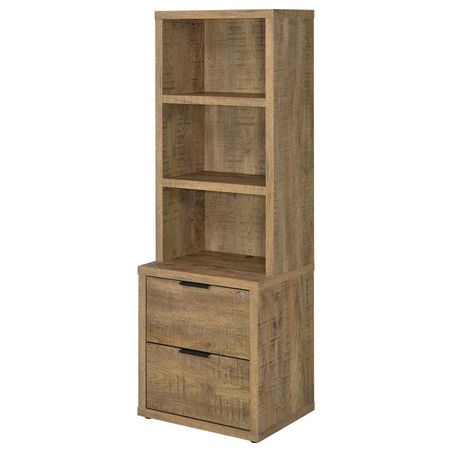 Westpark 3-piece Wall Unit Bookcase Set with USB Mango - 802693-S3