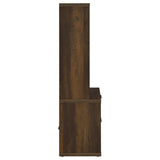 Westpark 3-shelf Bookcase USB and Lockable Drawer Dark Pine - 802713