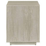 Loomis 3-drawer Home Office File Cabinet Whitewashed Grey - 805882