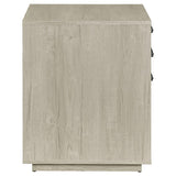 Loomis 3-drawer Home Office File Cabinet Whitewashed Grey - 805882