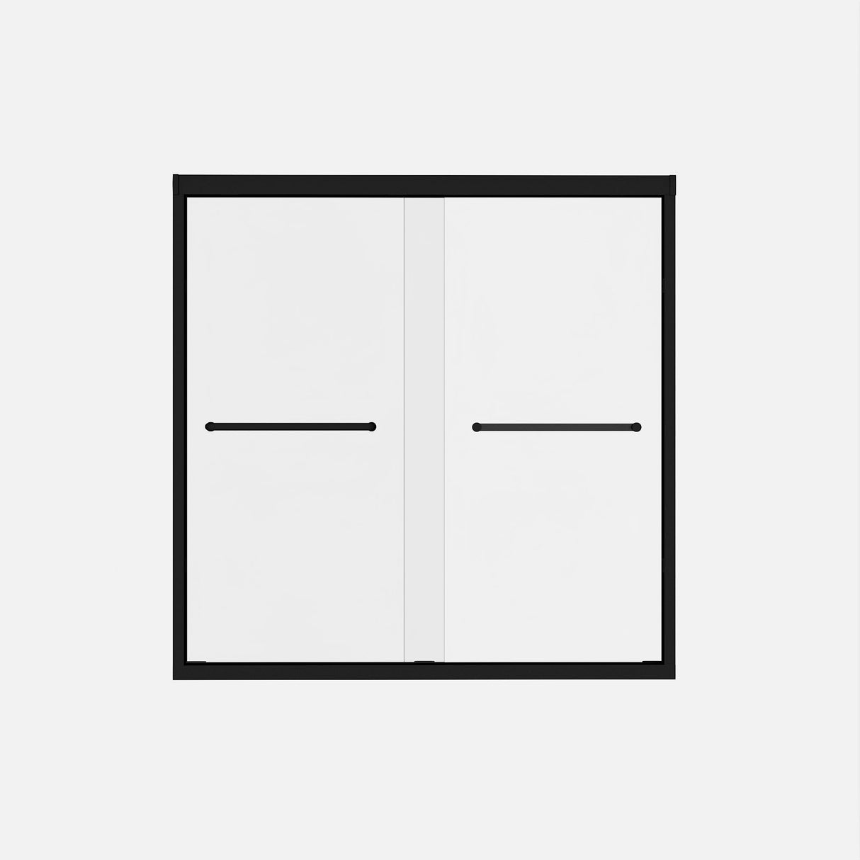 Double Sliding Shower Door With Explosion Proof Film