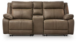 Max-Momentum 3-Piece Power Reclining Sectional Loveseat with Audio Console - PC82305S2