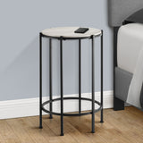 Contemporary Round Accent Table For Living Room