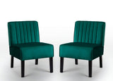 Reese - Mid-Century Modern Accent Chairs With Minimalist Design (Set of 2)