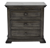 Chalet Terra Queen Panel Bed Dresser Mirror & Nightstand - 3721QHPT+3721QFPT+3721QRT+3722MT+3700DT+3701NST3
