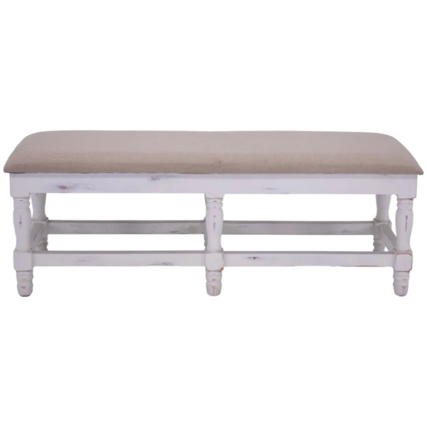 Z Martha Dining Table 4 Chairs & Bench - MARTHANW+MARNWPB+MARNWCx4