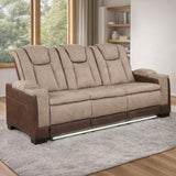 Bruno - Power Reclining Sofa With LED Lighting