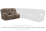 Ravenel Left-Arm Facing Power Reclining Loveseat with Console - 8310601C