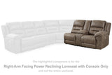 Ravenel Right-Arm Facing Power Reclining Loveseat with Console - 8310690