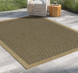 Earth - Indoor / Outdoor Area Rug Polypropylene - Jute /