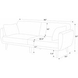 Futon Sofa Bed With Tall Legs