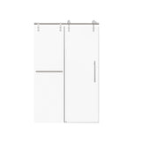 Frameless Single Sliding Shower Doors With Towel Rail & Handle