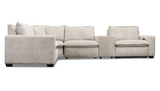 Z Loveshack 5-Piece Reclining Sectional w/ Console - LARDSLVS+WEDSLVST+ARCDSLVSx2+RARDSLVS+CODSLVST