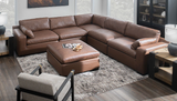 City Limits II 5-Piece Sectional & Ottoman - OTDSCL+ARCDSCLx2+RACDSCL+LACDSCL+WEDSCL