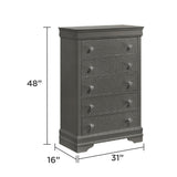 Blaze - 5 Drawer Chest