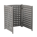 3 Panel Outdoor Air Conditioner Fence Screen
