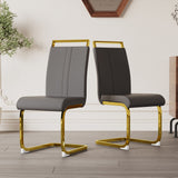 Side Dining Room Chair, Padded Seat High Back