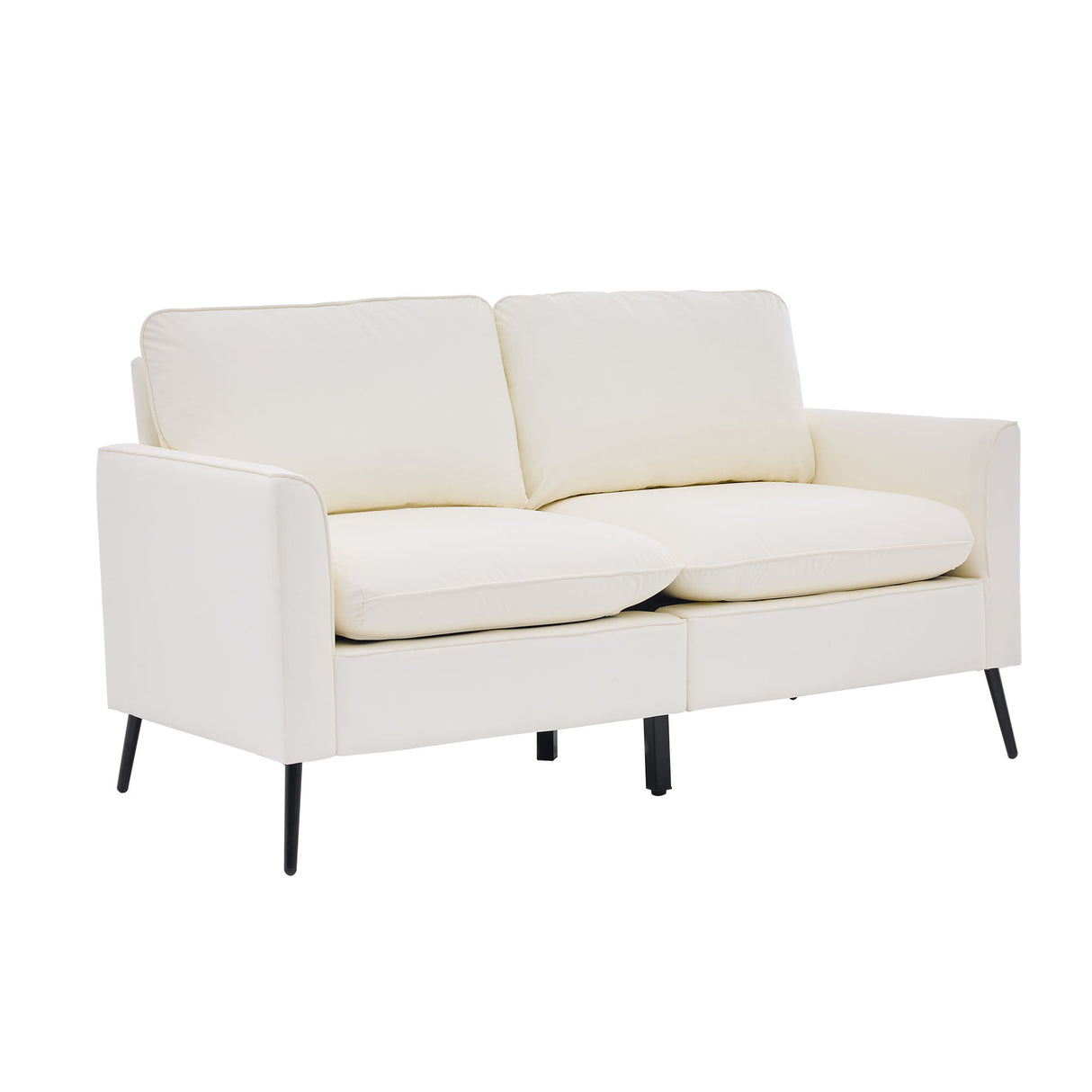 Upholstered Loveseat, For Living Room
