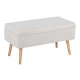 Versatile Storage Contemporary Bench