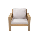 Stylish Outdoor Armchair With Cushion For Garden