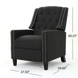 Classic Fabric Push Back Chair