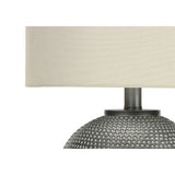 Lighting, Table Lamp, Modern - Gray / Cream