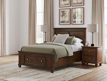 Danabrin Full Storage Footboard - B685-84S