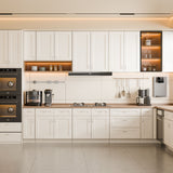 Shaker Wall Cabinet With Soft Close Hinges, Adjustable Shelves, Double Door