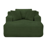 Chaise Lounge Sofa Bed With Deep Seat For Living Room