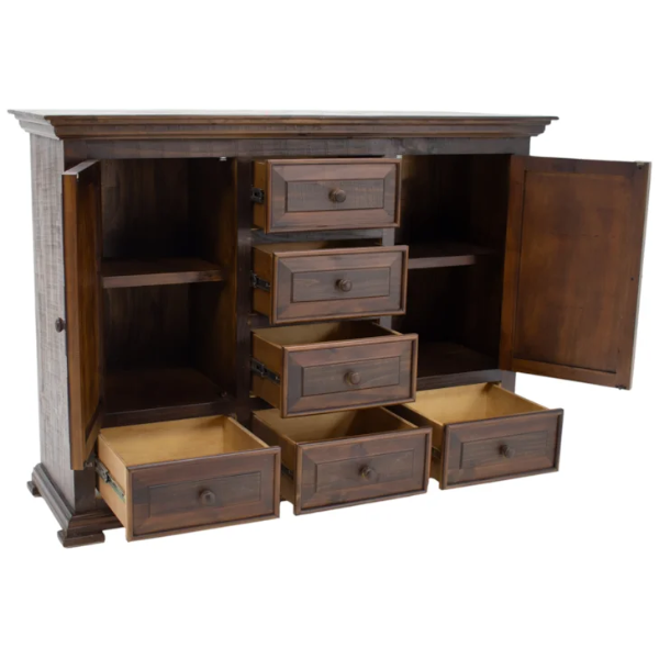 VB   CHALET   WALNUT   DRESSER - 3700DW