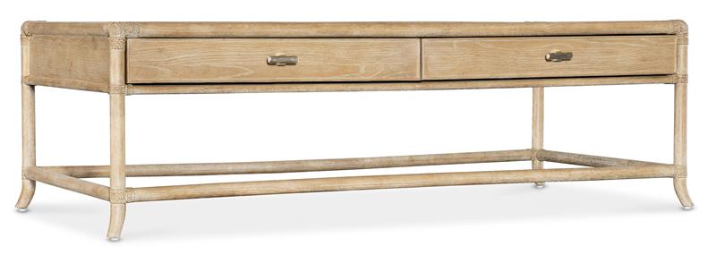 Retreat Pole Rattan Cocktail Table - 6950-80210-80