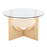 U - Shaped Contemporary Coffee Table