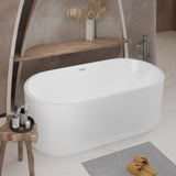 Linear Freestanding Soaker Tub