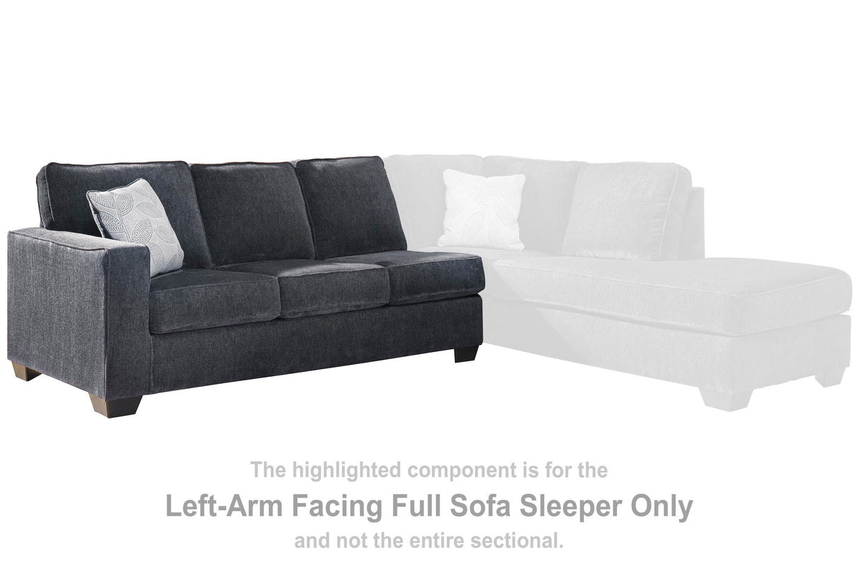 Altari Left-Arm Facing Full Sofa Sleeper - 8721310