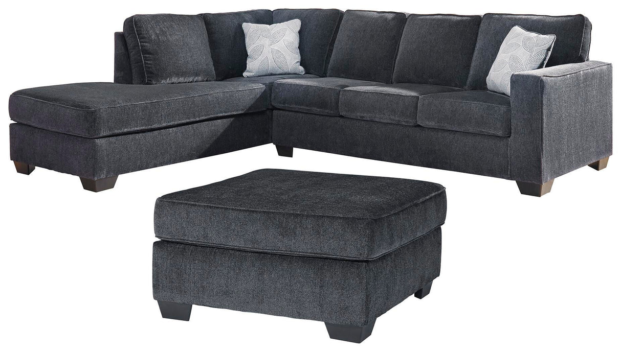Altari 2-Piece Sectional and Ottoman - 87213U9
