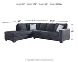 Altari 2-Piece Sectional with Chaise - 87213S1