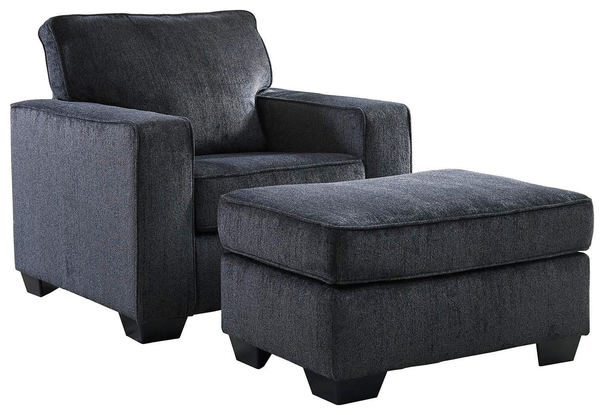 Altari Chair and Ottoman - 87213U2