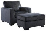 Altari Chair and Ottoman - 87213U2