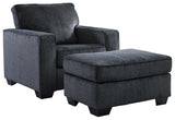 Altari Chair and Ottoman - 87213U2