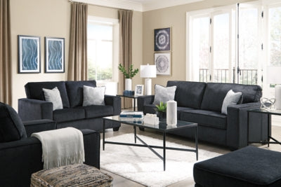 Altari Sofa, Loveseat, Chair and Ottoman - 87213U8