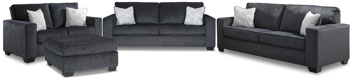 Altari Sofa Sleeper, Sofa, Loveseat, and Ottoman - 87213U5