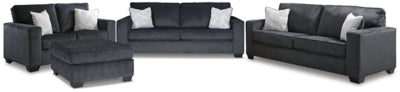 Altari Sofa Sleeper, Sofa, Loveseat, and Ottoman - 87213U5