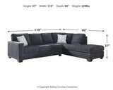 Altari 2-Piece Sectional and Ottoman - 87213U7