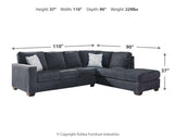 Altari 2-Piece Sectional with Chaise - 87213S2