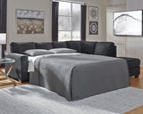 Altari 2-Piece Sleeper Sectional with Chaise - 87213S3