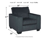 Altari Sofa, Loveseat, Chair and Ottoman - 87213U8