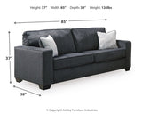 Altari Sofa, Loveseat, Chair and Ottoman - 87213U8