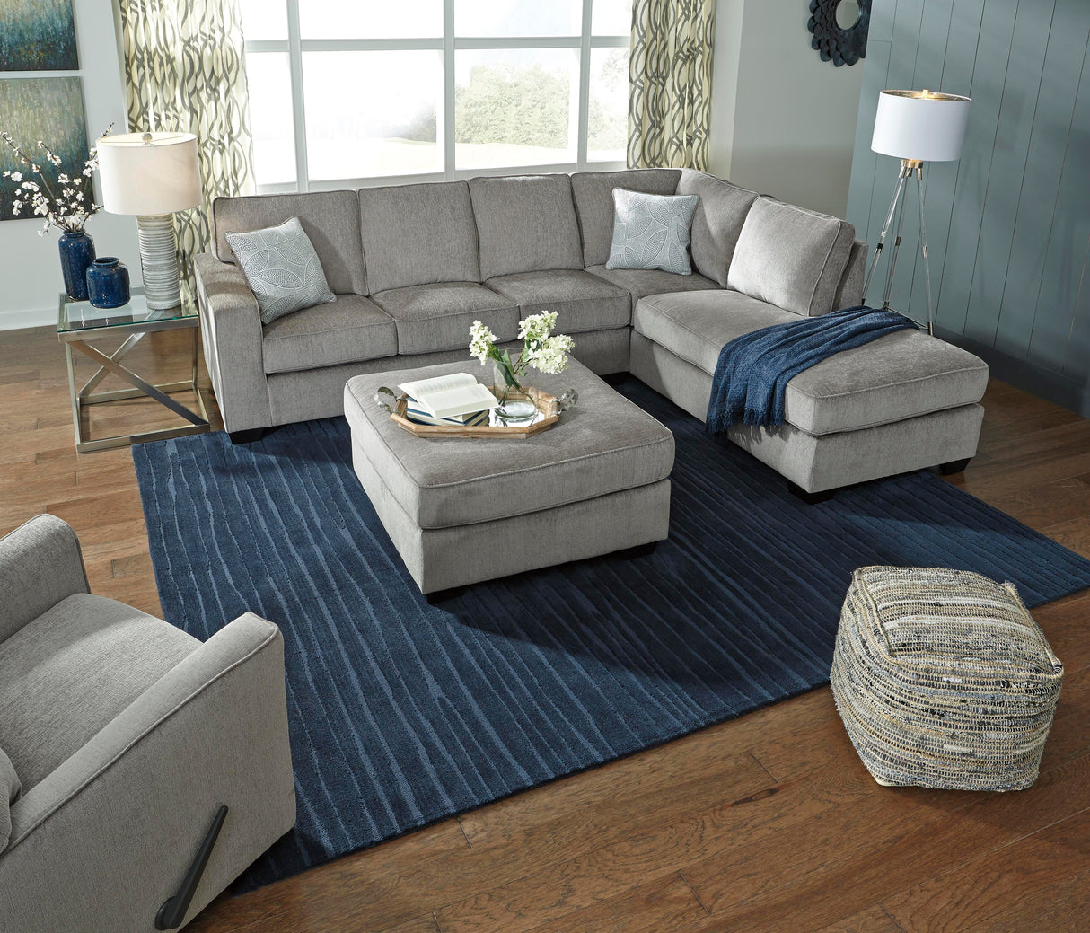 Altari Oversized Accent Ottoman - 8721408