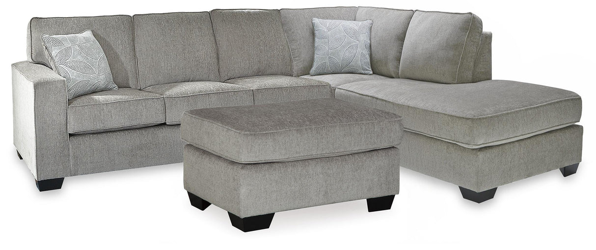 Altari 2-Piece Sleeper Sectional and Ottoman - 87214U12