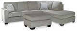 Altari 2-Piece Sleeper Sectional and Ottoman - 87214U12